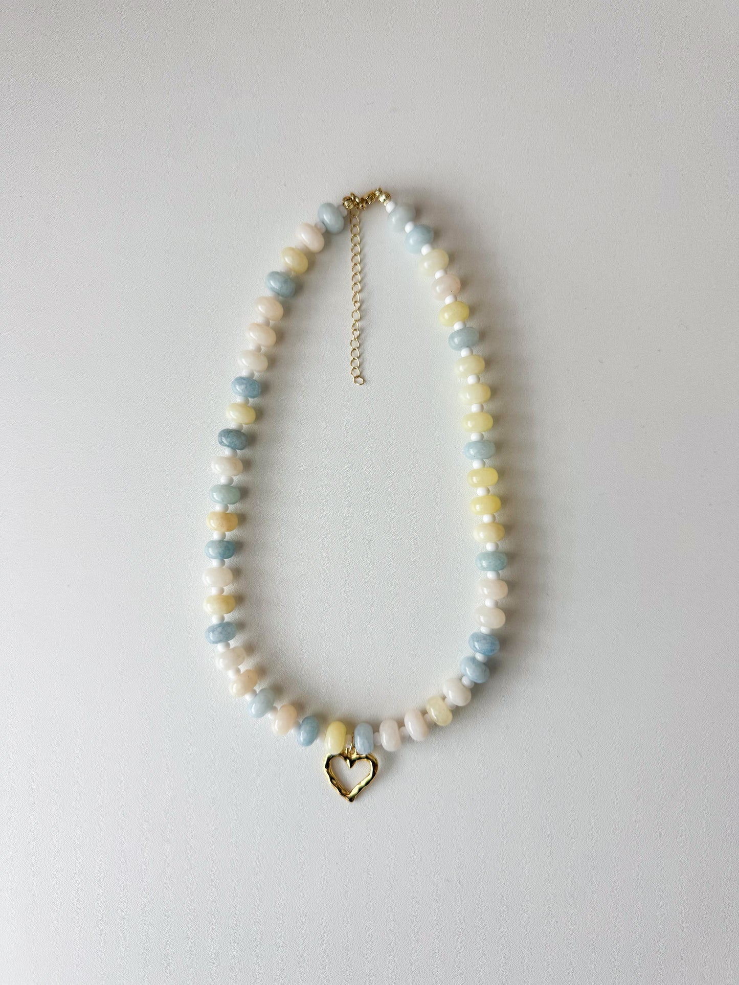 Pastel Heart Necklace!