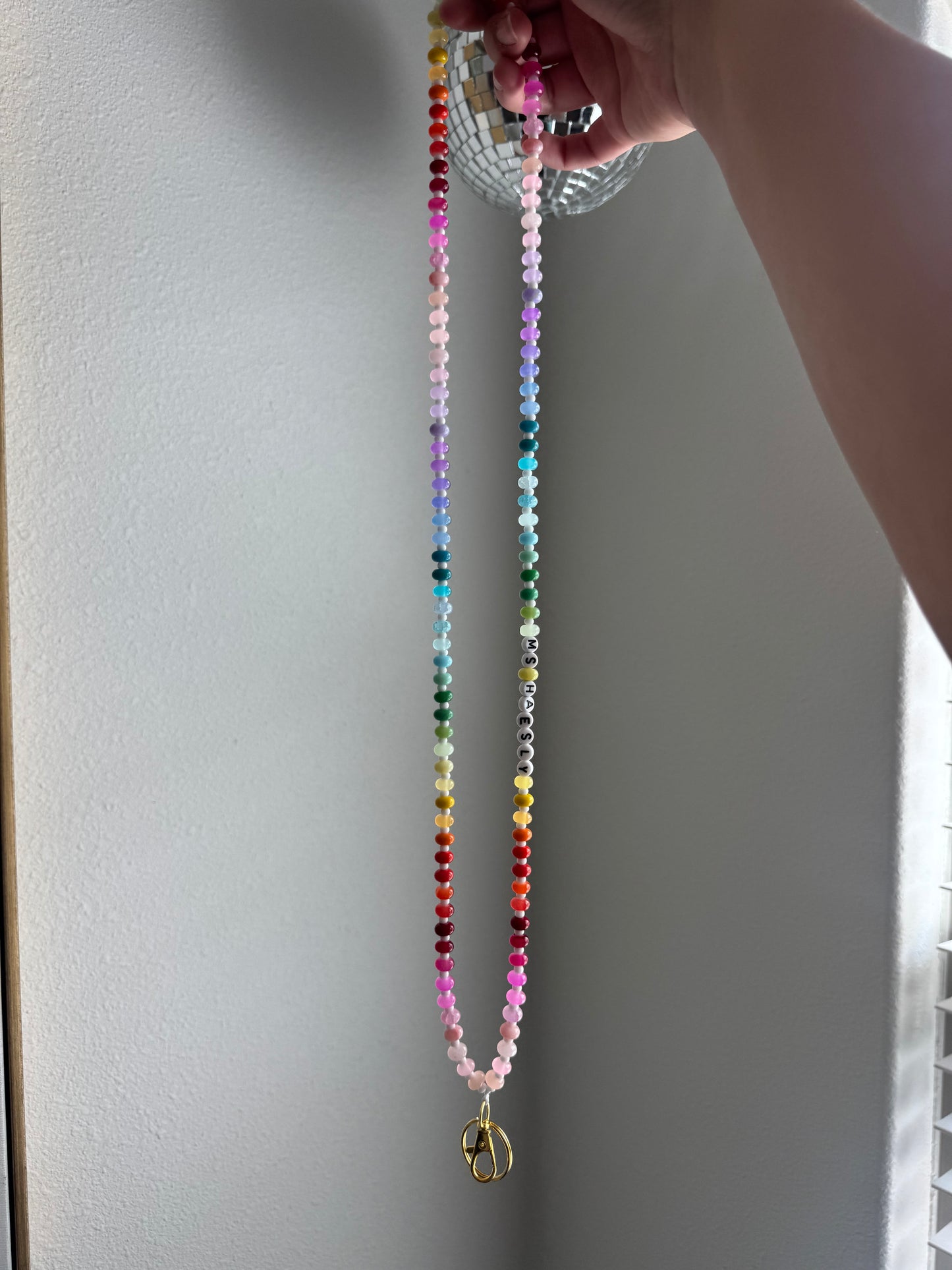 Rainbow Lanyard!