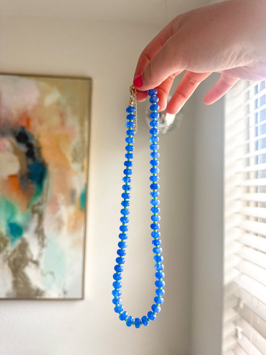 Bright Ocean Necklace!