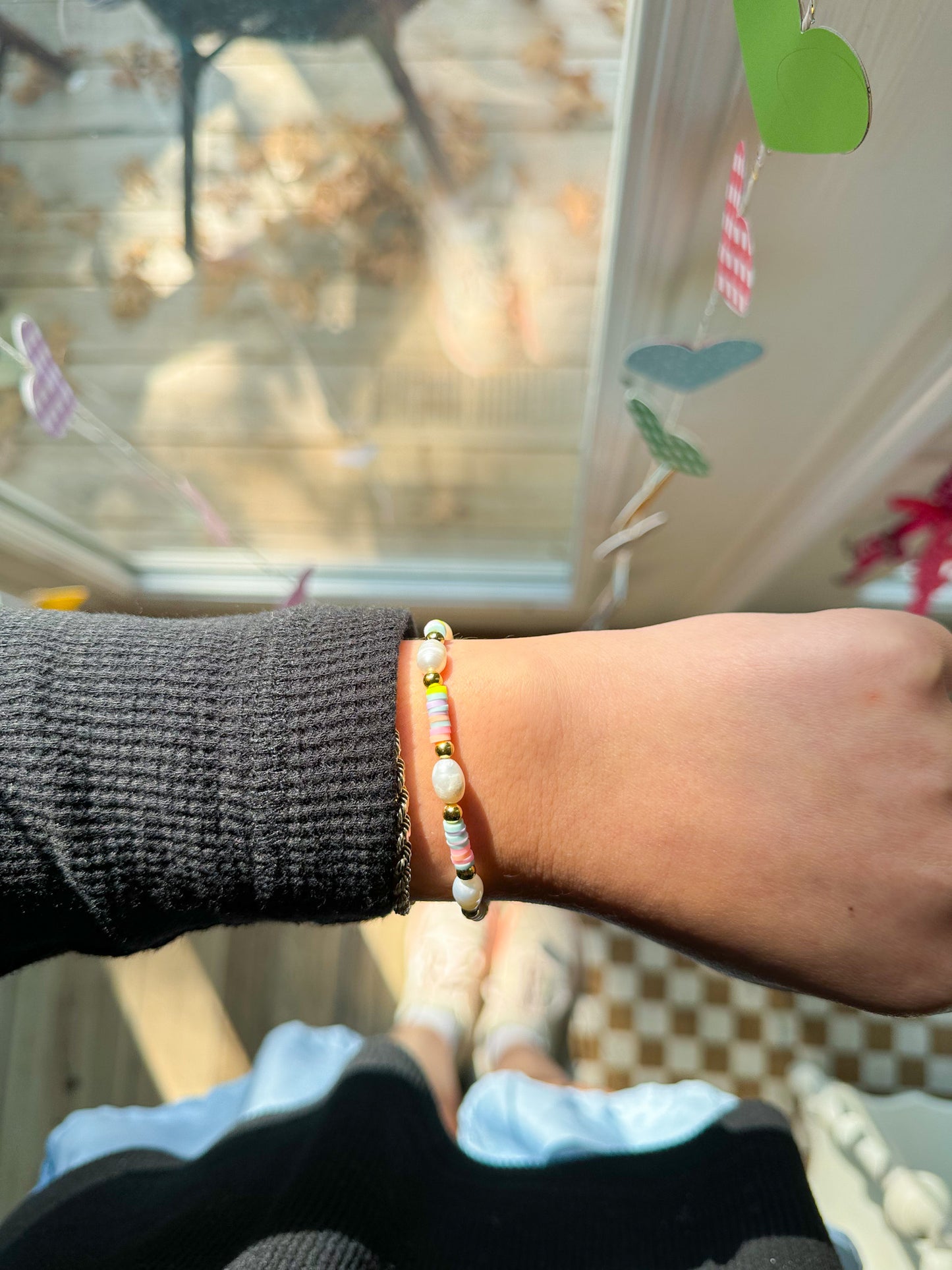 Pastel Pearl Bracelet!