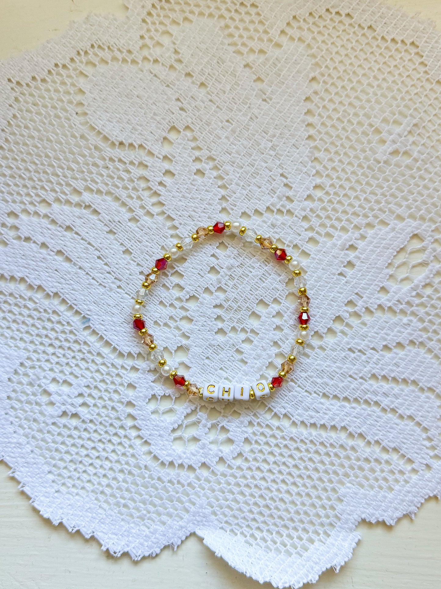 Sorority Bracelet - Chi Omega!