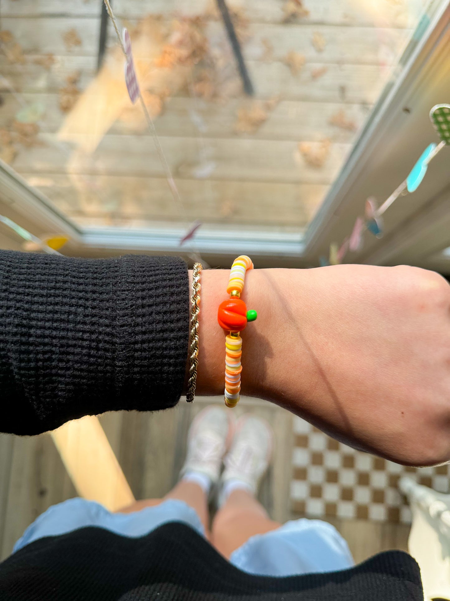 🎃 Pumpkin Bracelet!