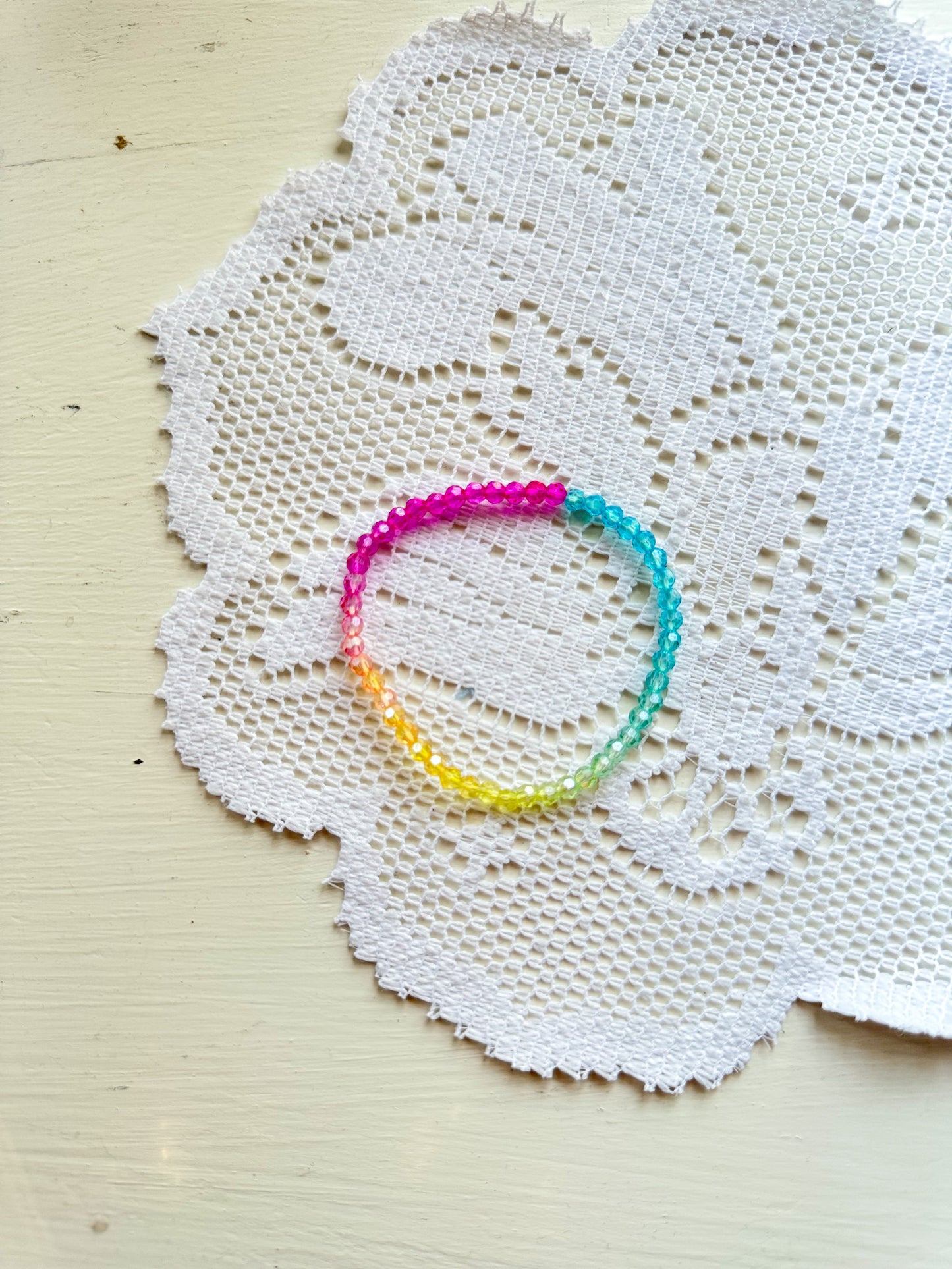 Rainbow Ombre Bracelet!