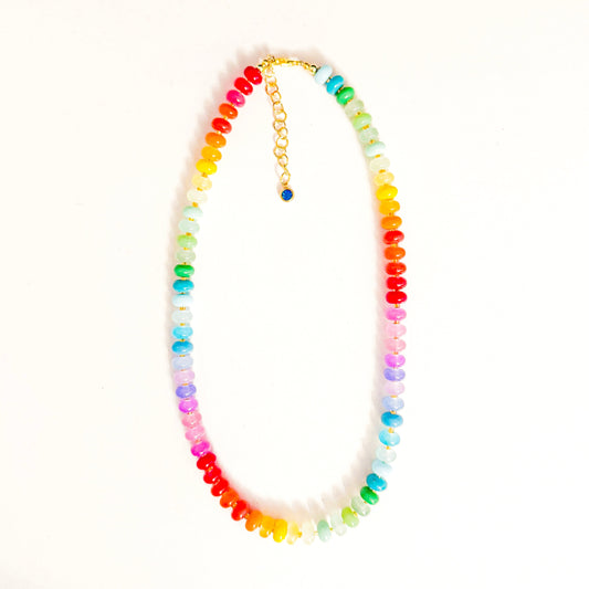 Bright Rainbow Necklace!