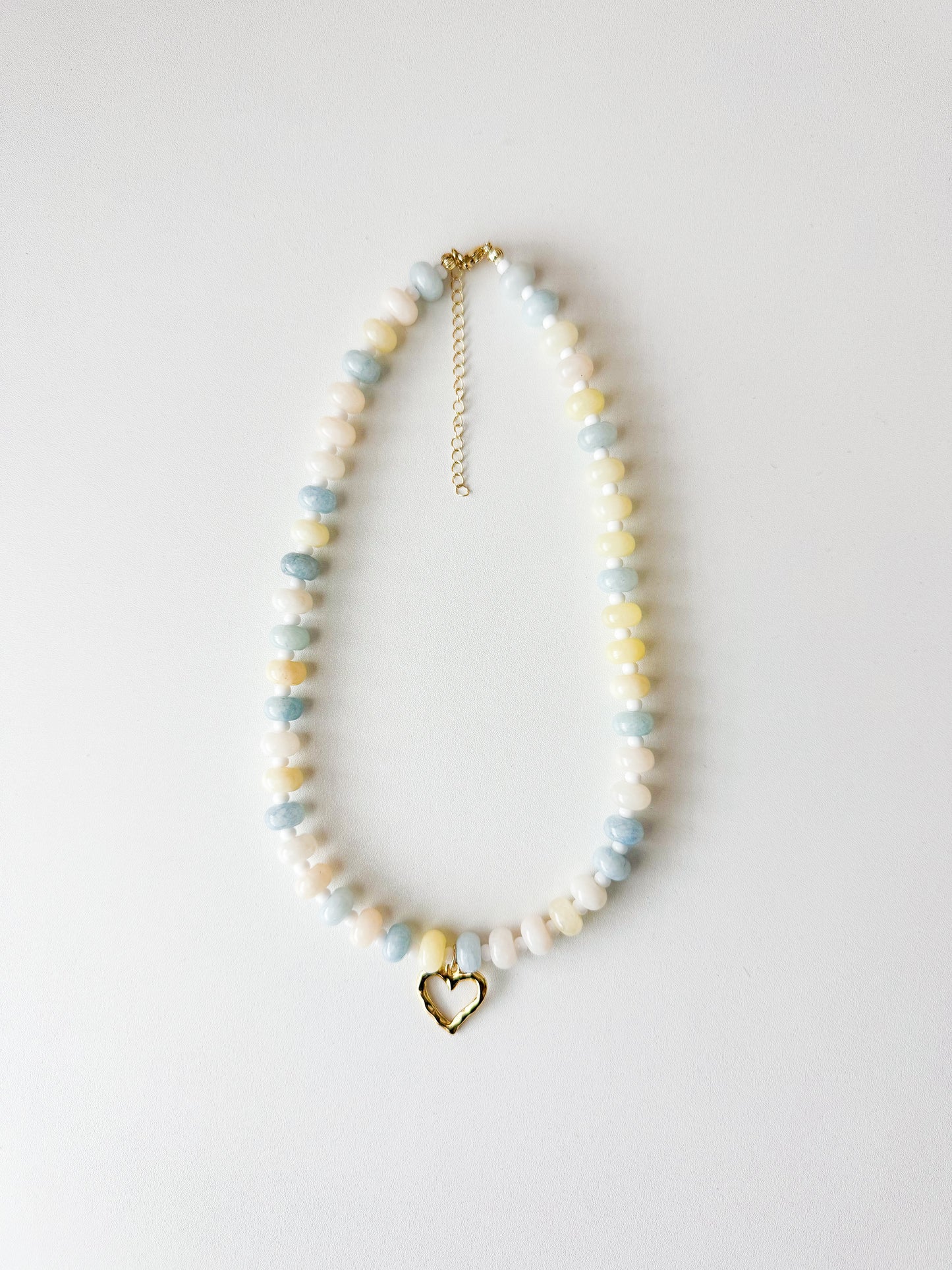 Pastel Heart Necklace!