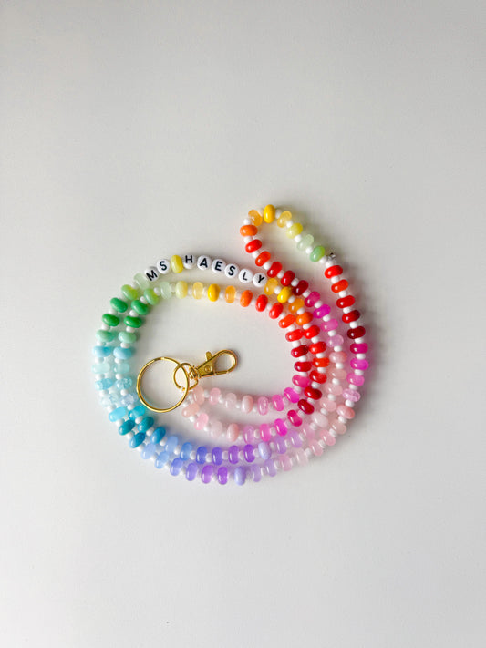 Rainbow Lanyard!