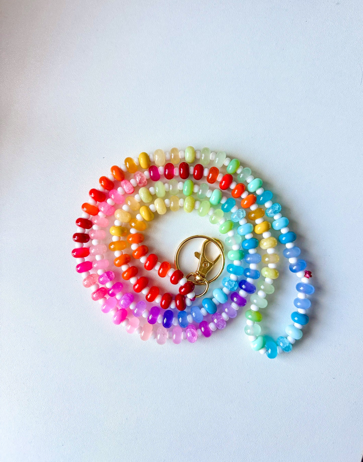 Rainbow Lanyard!