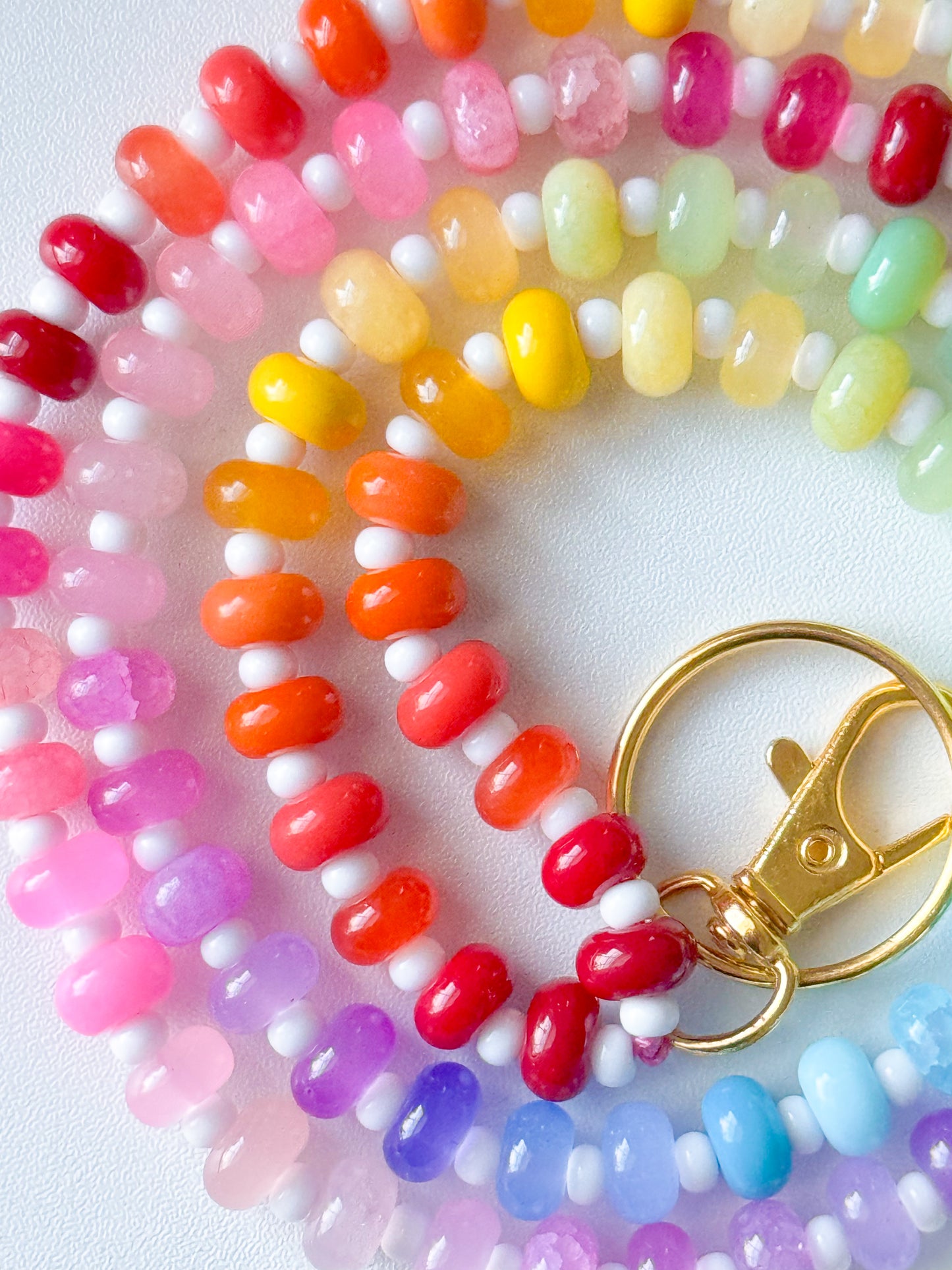 Rainbow Lanyard!