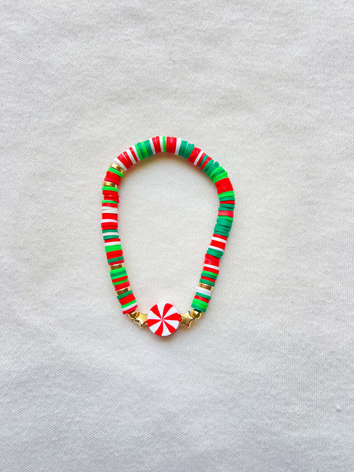 *Christmas* Peppermint Bracelet!