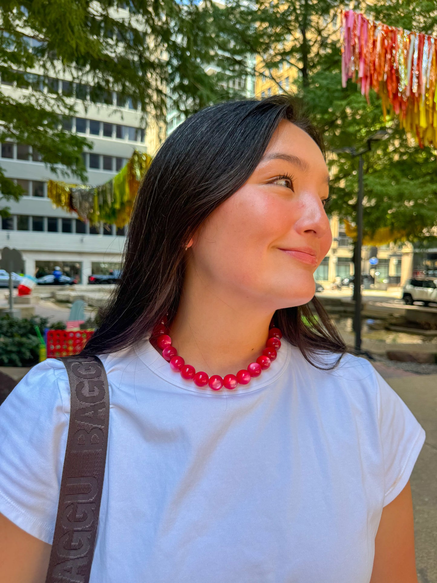 Candy Apple Necklace!