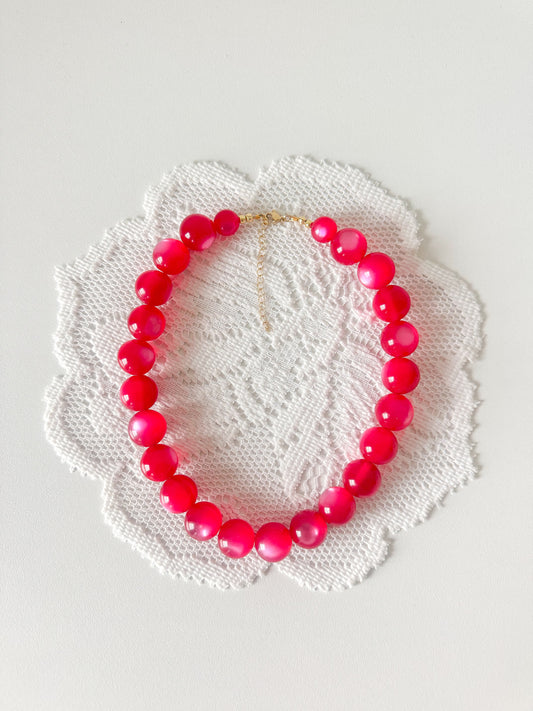 Candy Apple Necklace!