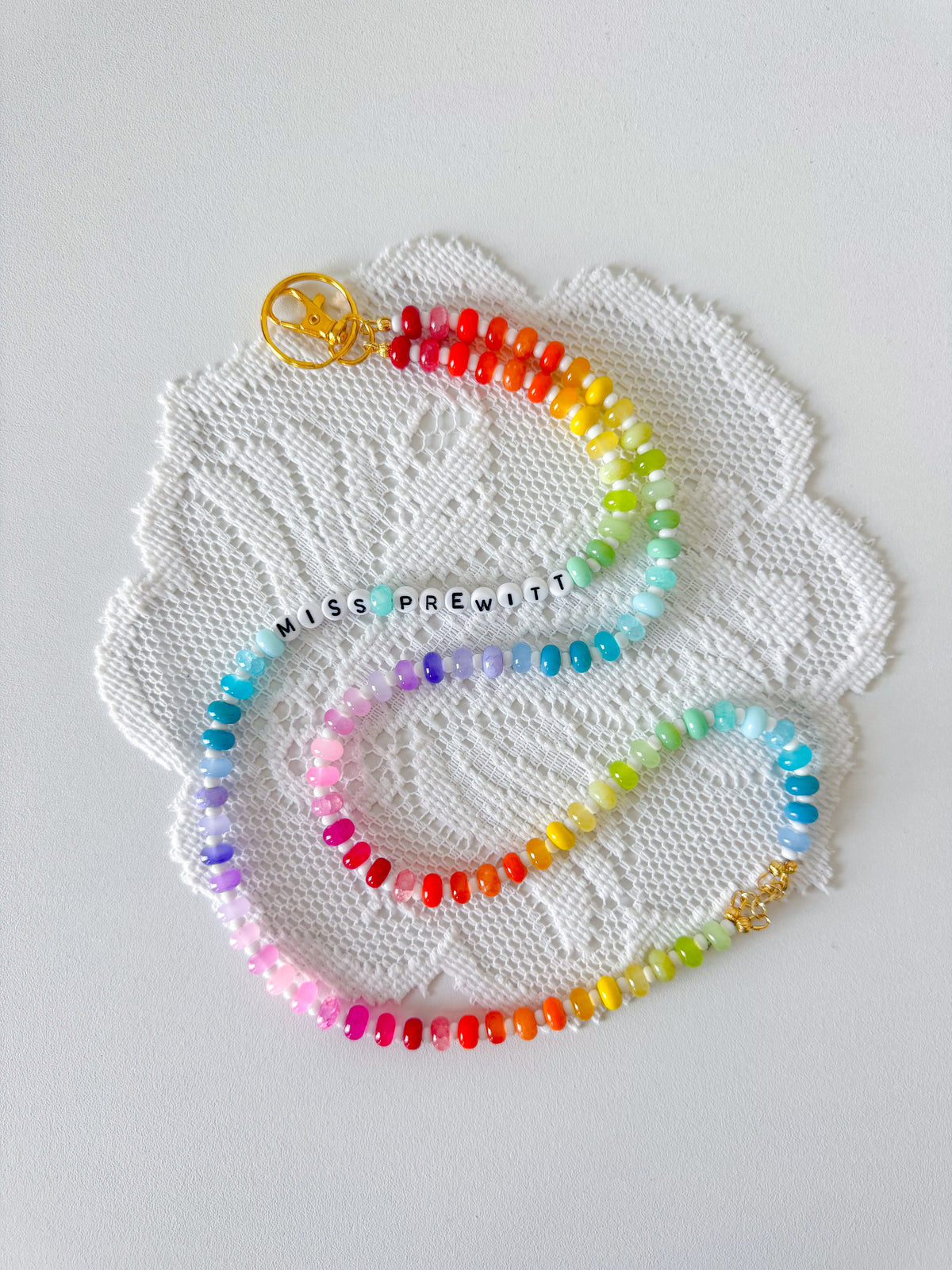 Rainbow Lanyard!