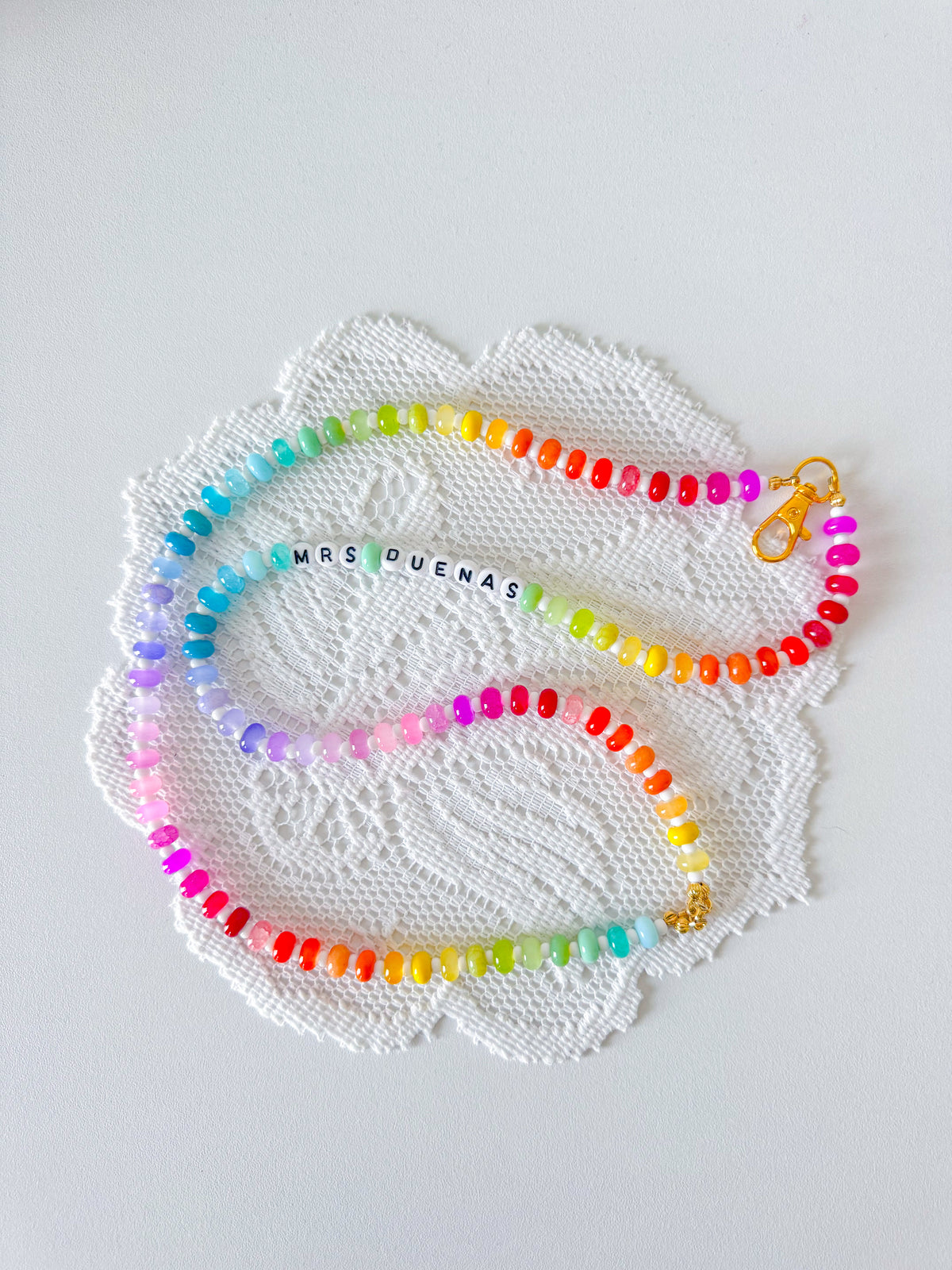 Rainbow Lanyard!
