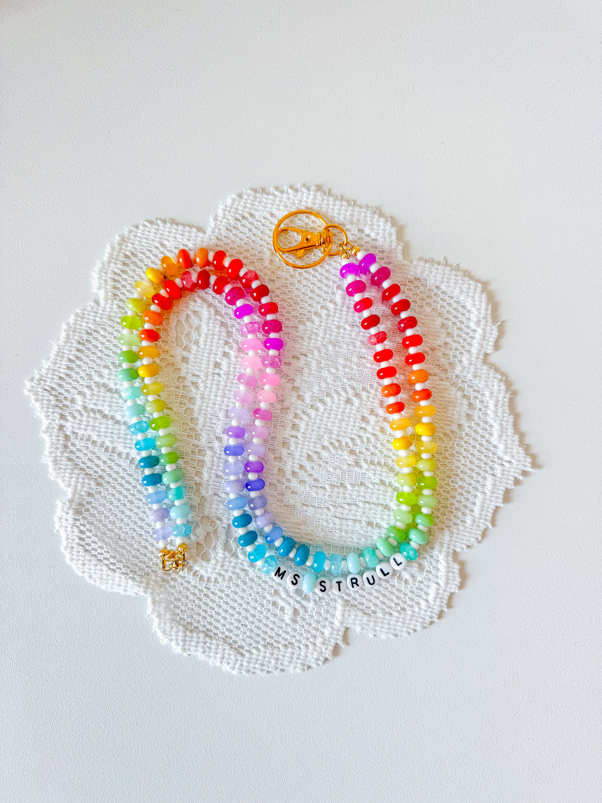 Rainbow Lanyard!