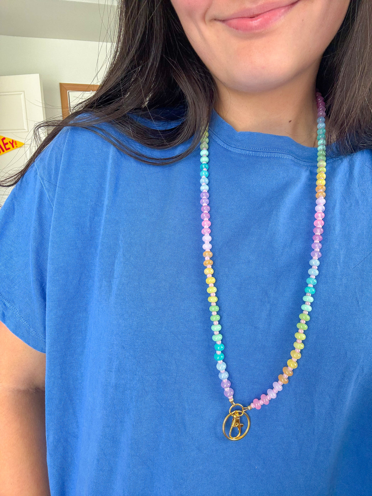 Pastel Pink Lanyard! - Limited Quantity!