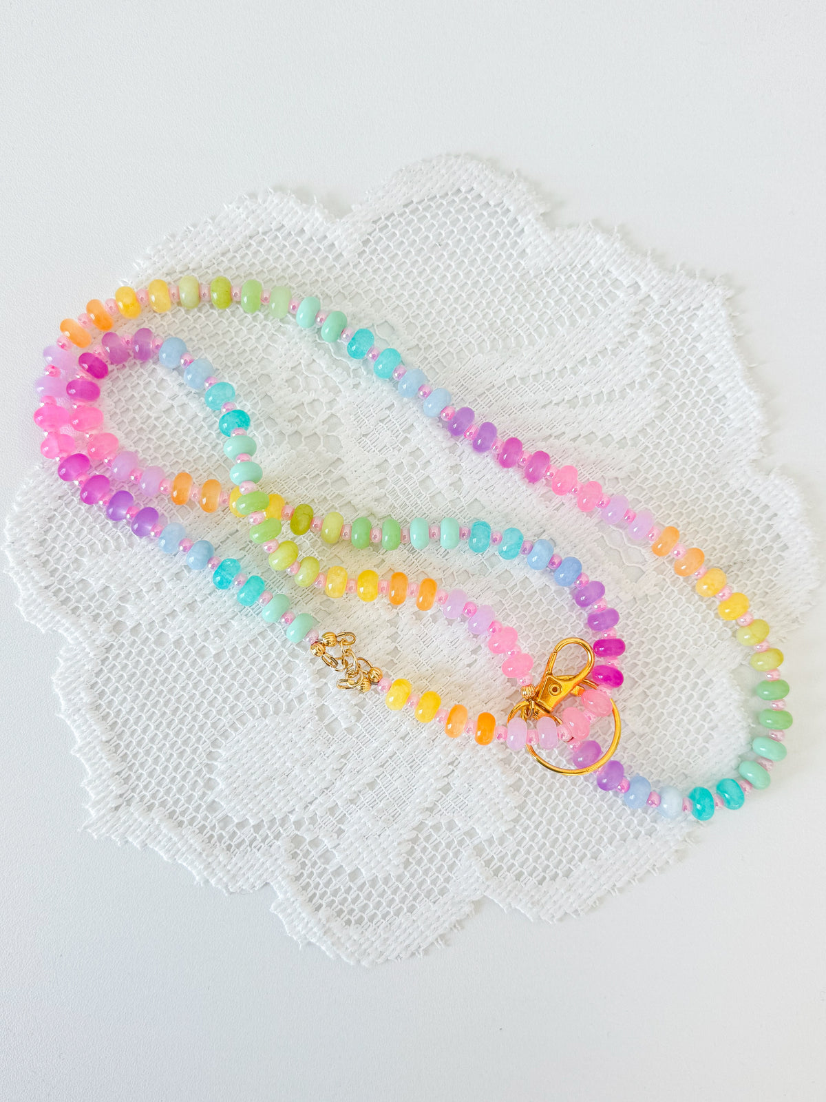 Pastel Pink Lanyard! - Limited Quantity!