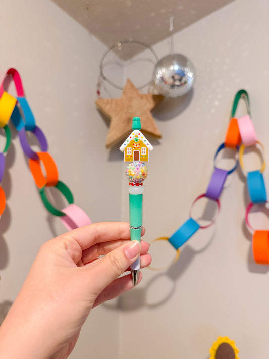 *Christmas* Gingerbread House Pen!