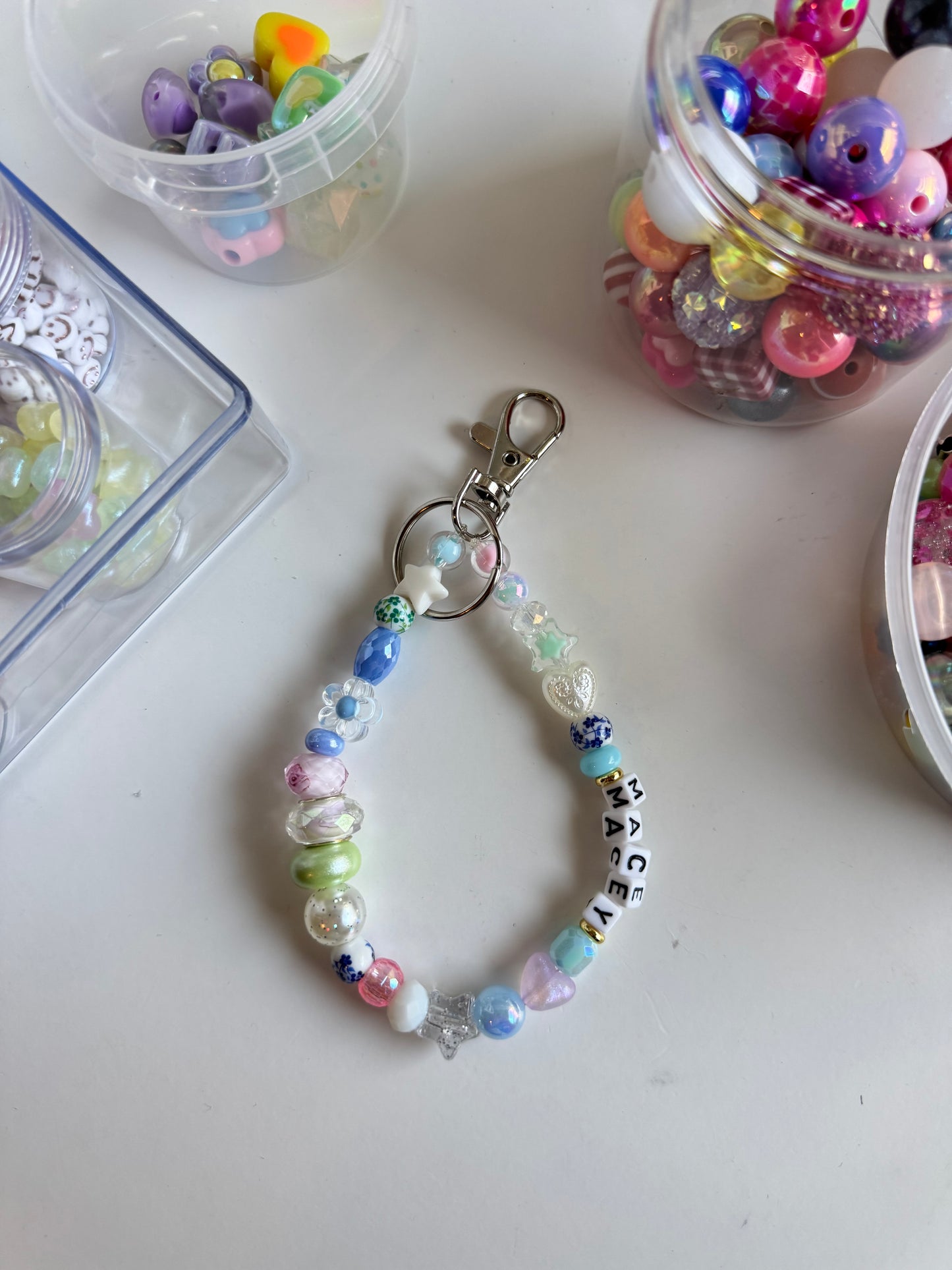 Custom Loop Bag Charm/Keychain!