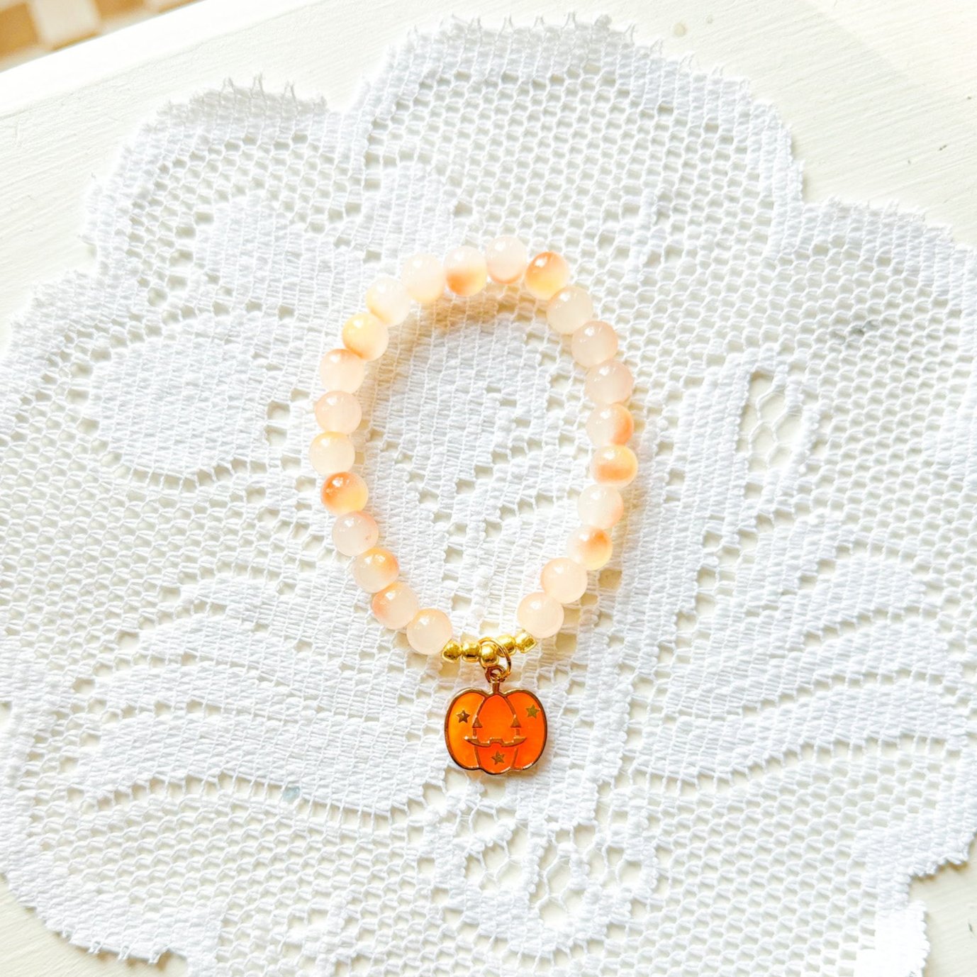 🎃 Pumpkin Patch Bracelet!